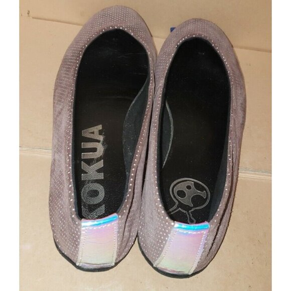 Kokua women's ballet flats brown polkadot size 39 in EUC!!! - Picture 6 of 8